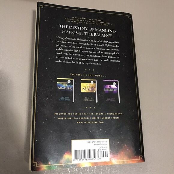 Evil's Edge Book by Dr. LaHaye, Collectors Edition, Left Behind Series, The Beas - Picture 4 of 5